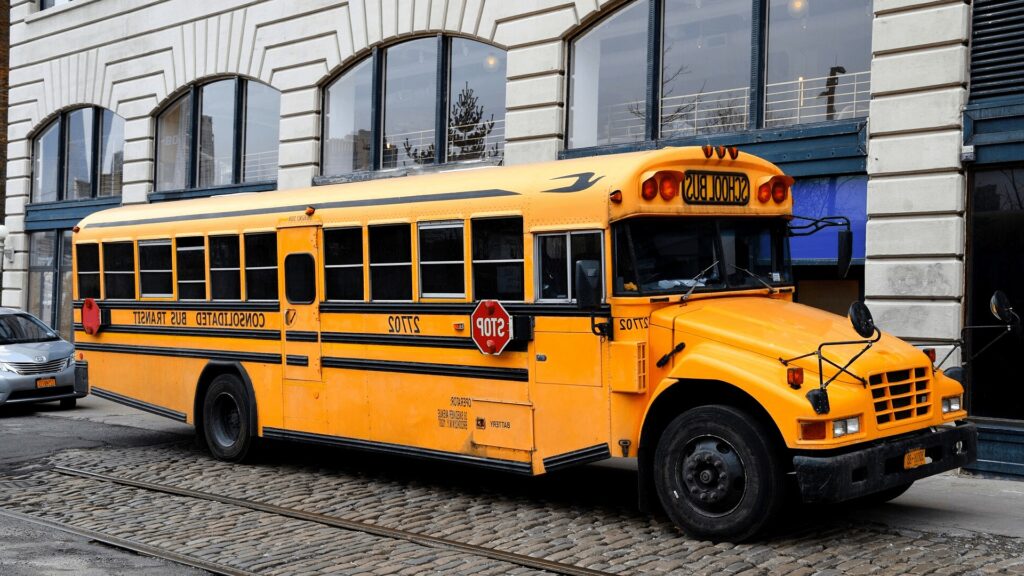 Mit dem Retro Partybus durch Essen